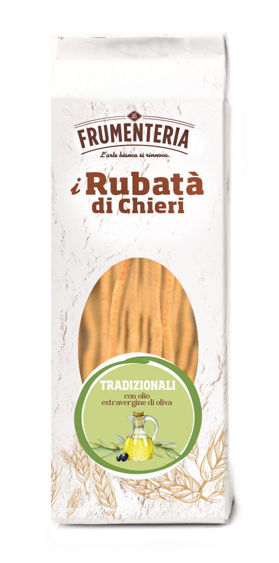 Rubatà di Chieri tradizionali con olio extravergine di oliva - La Frumenteria 250g