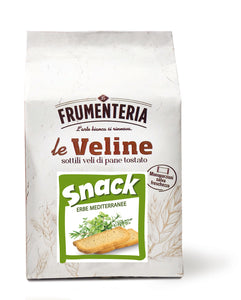 Le Veline Snack con erbe mediterranee - La Frumenteria 120g