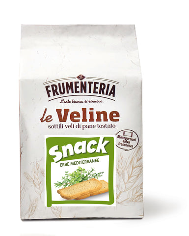 Le Veline Snack con erbe mediterranee - La Frumenteria 120g